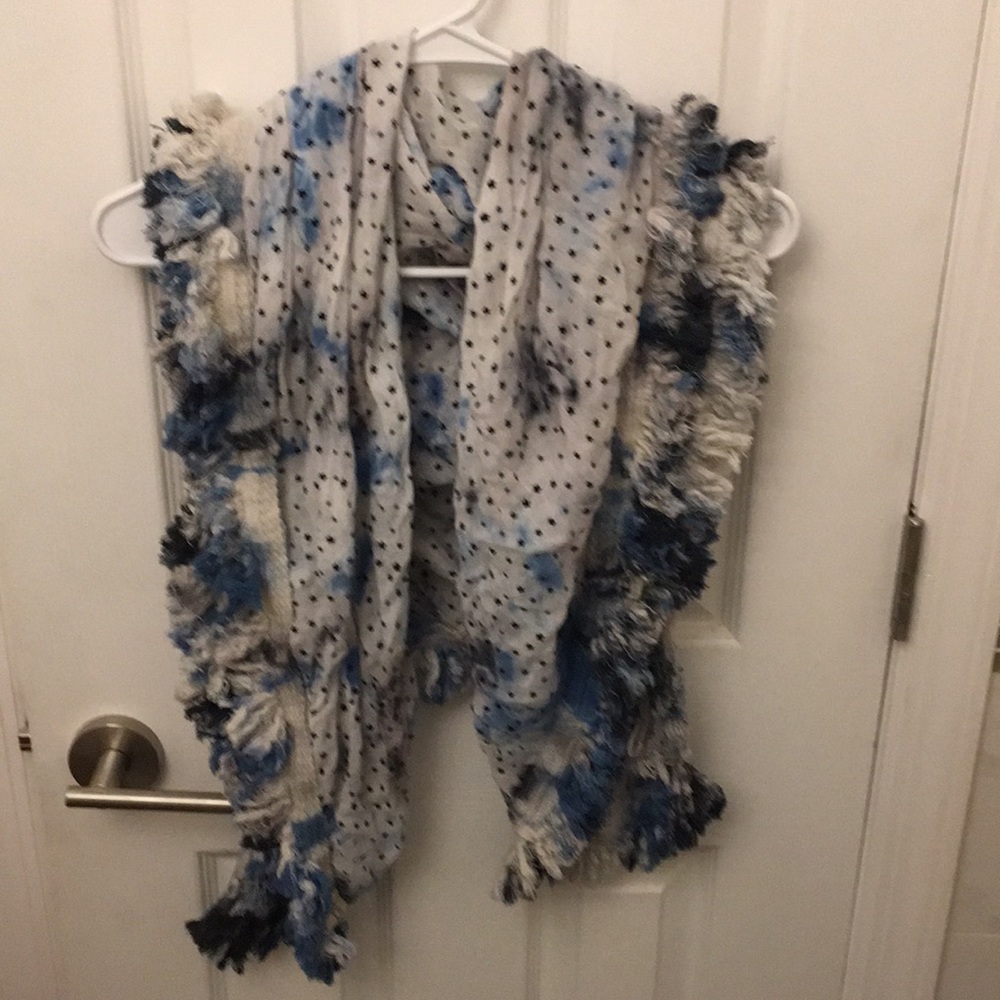 Maison Scotch/Scotch & Soda Tie Dye Star Scarf